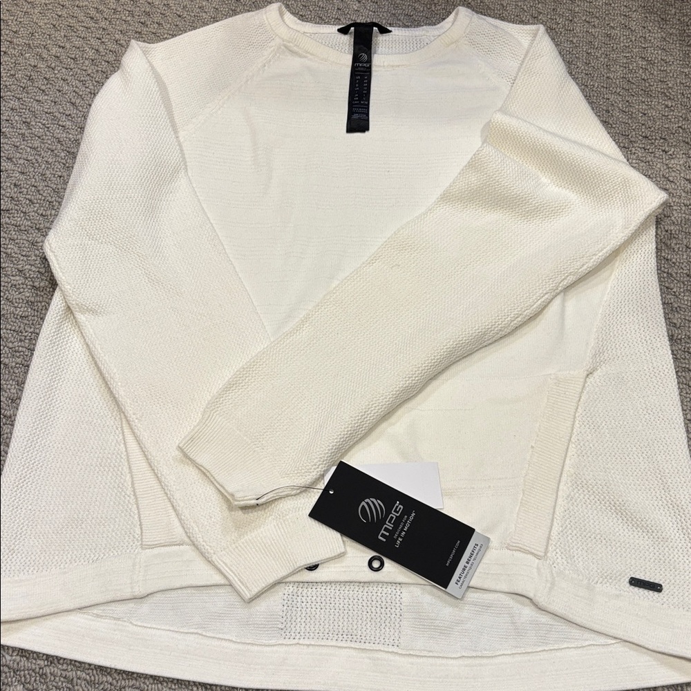 NEW MPG Sport Sterling Technical Sweater